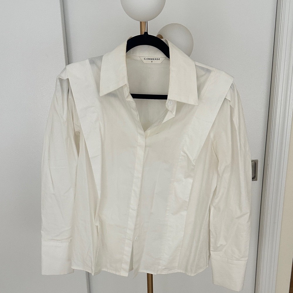 Commense Cream Button-Up Shirt
